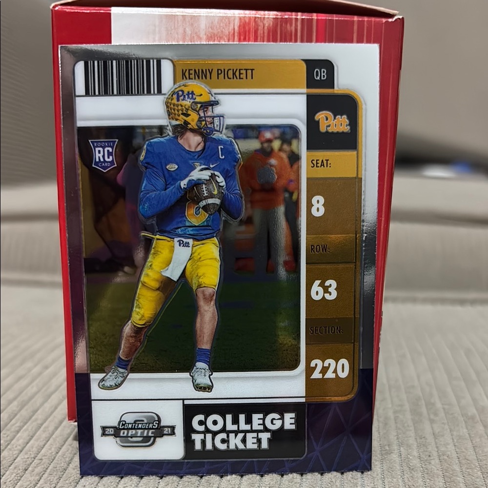 Panini Contenders Optic College Ticket Card